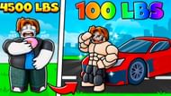 You can choose from 5 exercises to reduce weight (Image via Roblox)